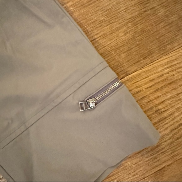 Eile 99 tan cropped lightweight travel pants size 12
 b59 - Picture 5 of 6